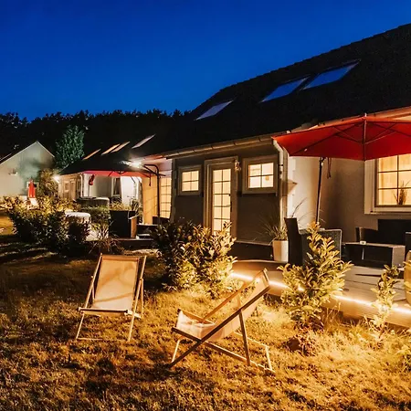 Ferienhaeuser Insel Usedom Haus Jojo 7 - Blick Aufs Achterwasser! Whirlpool Und Sauna