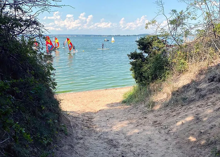 Ferienhaeuser Insel Usedom Haus Jojo 7 - Blick Aufs Achterwasser! Whirlpool Und Sauna 度假居 *